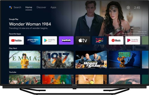 Grundig UHD LED-TV 109cm,BlackLine 43GUB7240