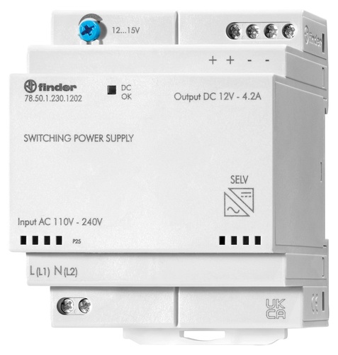 Finder Schaltnetzteil 12V 50W 78.50.1.230.1202