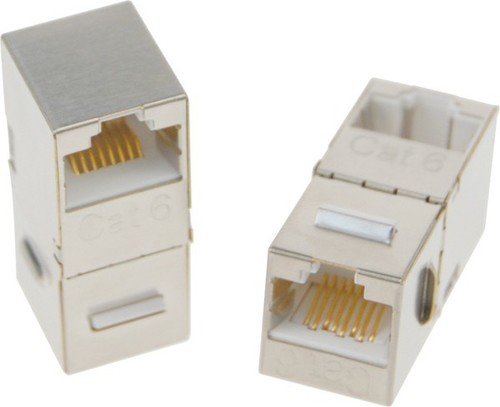 Peha Keystone CAT6/RJ46 Buchse gewinkelt D 1950 RJ45 C6A WI