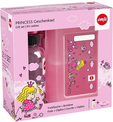 Emsa Trinkflasche+Brotdose TRITAN KIDS SET PRINCESS