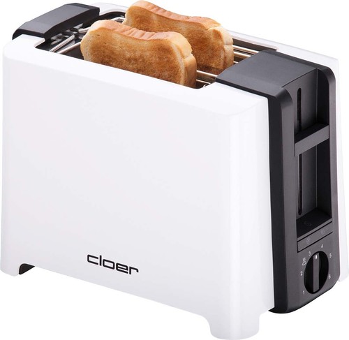 Cloer Toaster XXL 2 Scheiben 3531 weiß