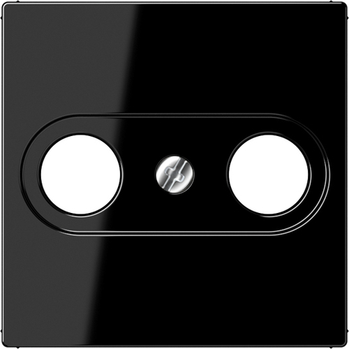 Jung Abdeckung TV-Steckdose schwarz A 561 BFPLTV SW