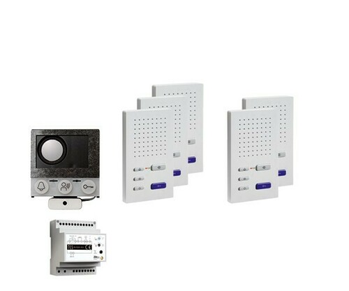 TCS Tür Control audio:pack Einbau für 5 Wohneinheit PAIF050/004