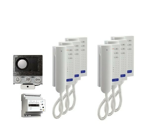 TCS Tür Control audio:pack Einbau für 6 Wohneinheit PAIH060/004
