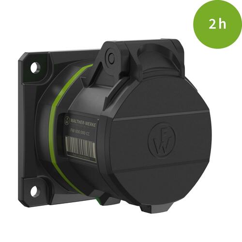 Walther Werke CEE NEO Anbaudose gerade 16A 4P 2h FW410402CC Walther Werke CEE NEO Anbaudose gerade 16A 4P 2h FW410402CC