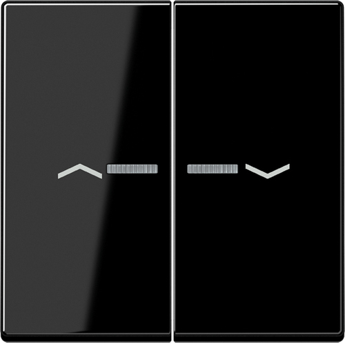 Jung Wippe Symbole Pfeile bel. schwarz A 595 BF KO5 P SW Jung Wippe Symbole Pfeile bel. schwarz A 595 BF KO5 P SW