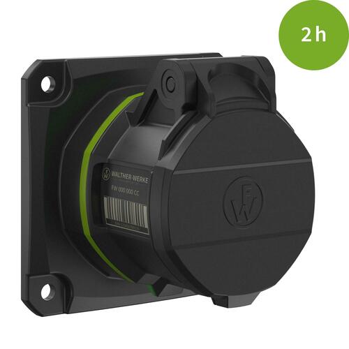Walther Werke CEE NEO Anbaudose gerade 16A 4P 2h FW411402CC Walther Werke CEE NEO Anbaudose gerade 16A 4P 2h FW411402CC