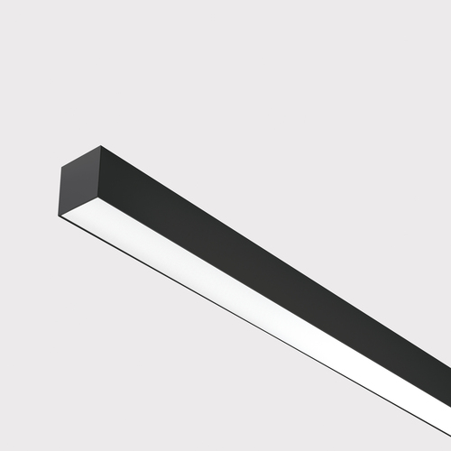 Lightnet LED-Anbauleuchte 3000K, schwarz LA5OBE-830M-L600