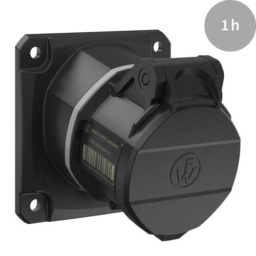 Walther Werke CEE NEO Anbaudose schräg 16A 4P 1h FW510401CC Walther Werke CEE NEO Anbaudose schräg 16A 4P 1h FW510401CC