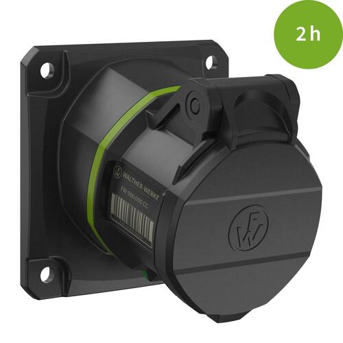 Walther Werke CEE NEO Anbaudose schräg 16A 4P 2h FW510402CC Walther Werke CEE NEO Anbaudose schräg 16A 4P 2h FW510402CC