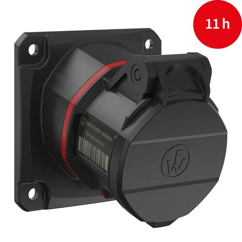 Walther Werke CEE NEO Anbaudose schräg 16A 4P 11h FW510411CC