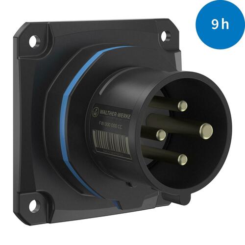 Walther Werke CEE NEO Anbaugerätestecker gerade 16A 4P 9h FW611409CC