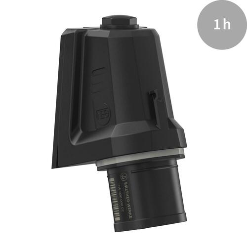 Walther Werke CEE NEO Wandgerätestecker schräg 16A 3P 1h FW710301SK