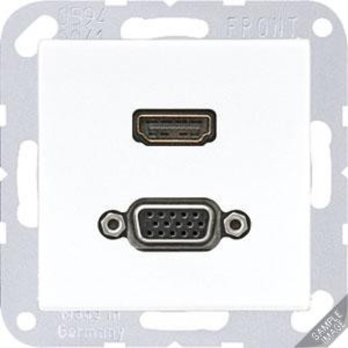 Jung Multimediadose HDMI + VGA anthrazit matt MA A 1173 ANM