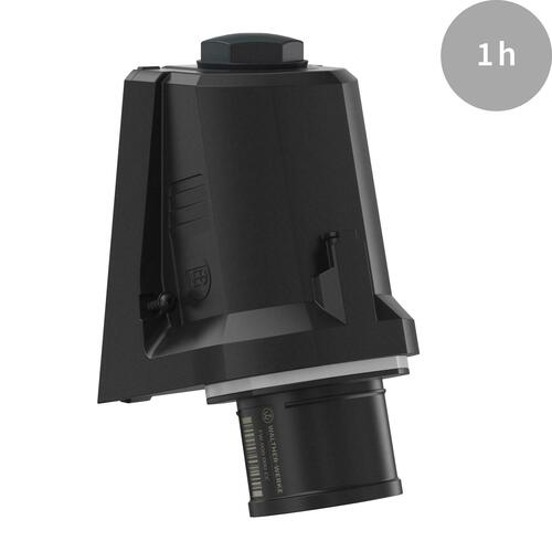 Walther Werke CEE NEO Wandgerätestecker schräg 16A 4P 1h FW710401CC