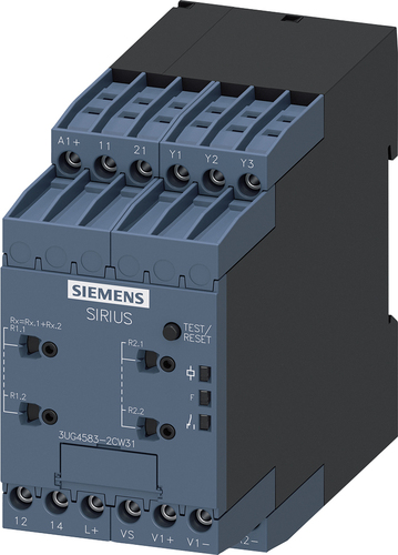 Siemens Dig.Industr. Überwachungsrelais bisAC400V,15-400Hz 3UG4583-2CW31