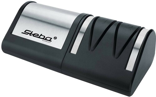 Steba Messerschärfer Diamant-Schleifsch. KS 1 eds/sw Steba Messerschärfer Diamant-Schleifsch. KS 1 eds/sw
