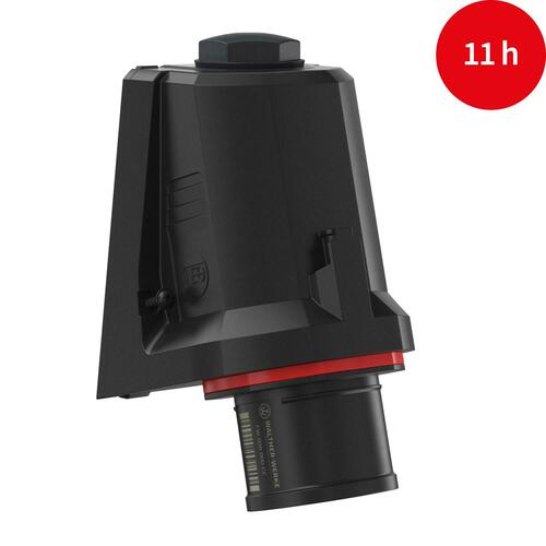 Walther Werke CEE NEO Wandgerätestecker schräg 16A 4P 11h FW710411CC