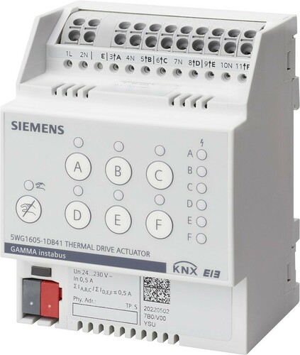 Siemens Dig.Industr. Thermoantriebaktor N 605D41
