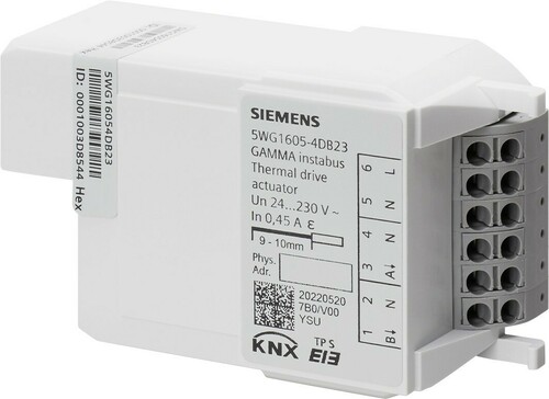 Siemens Dig.Industr. Thermoantriebaktor RL 605D23