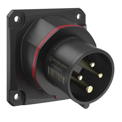 Walther Werke CEE NEO Anbaugerätestecker schräg 16A 4P 6h FW713406CC