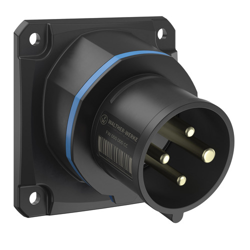 Walther Werke CEE NEO Anbaugerätestecker schräg 16A 4P 9h FW713409CC Walther Werke CEE NEO Anbaugerätestecker schräg 16A 4P 9h FW713409CC
