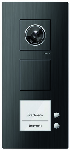 TCS Tür Control Video Außenstation 2 Tasten, re, AP schwarz CAE2102-0156 TCS Tür Control Video Außenstation 2 Tasten, re, AP schwarz CAE2102-0156