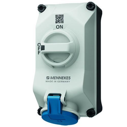 Mennekes Wandsteckdose DUO 16A4P9h 230V 5601409G