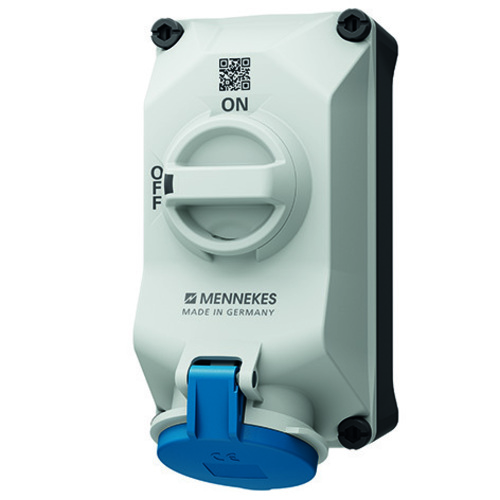 Mennekes Wandsteckdose DUO 32A3P6h 230V 5603306G