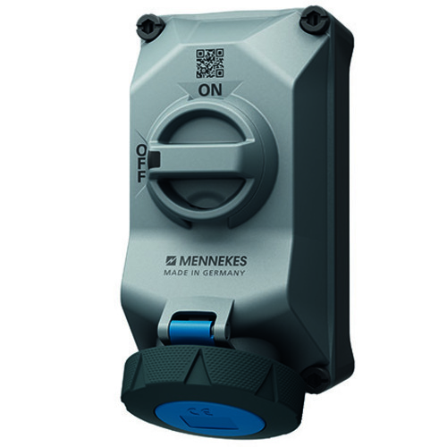 Mennekes Wandsteckdose DUO R 32A3P6h 230V 5804306G
