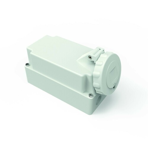 Bals Elektrotech. Wandsteckdose 5p >50V grau 1h 11667 Bals Elektrotech. Wandsteckdose 5p >50V grau 1h 11667