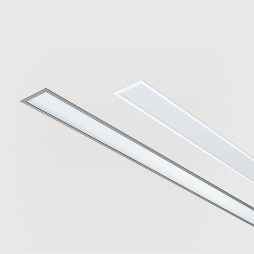 Lightnet LED-Einbauleuchte 4000K, silber LF5GEL-840H-L615