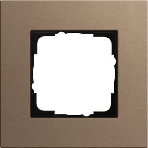 Gira Abdeckrahmen 1-fach ch hellbraun 0211221