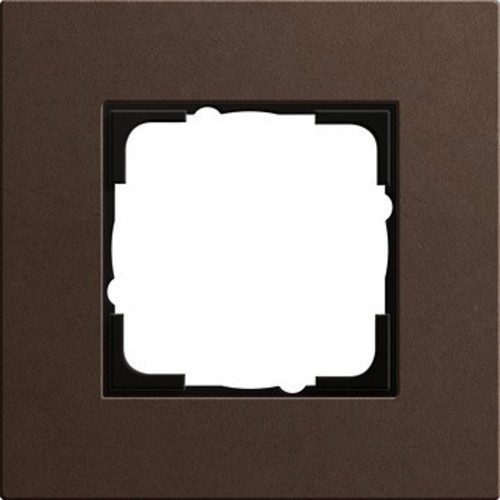 Gira Abdeckrahmen 1-fach ch dunkelbraun 0211223