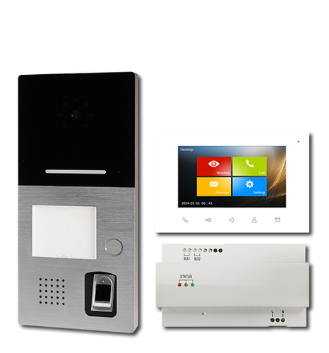 HHG Set mit AS AP 1-Fam m. Fingerprint Villa AP Set 1 FP