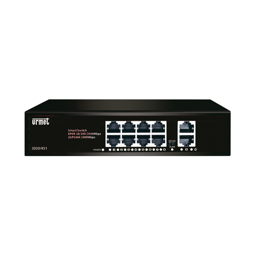 Grothe PoE-Switch 10 Ports SWI 3000/451