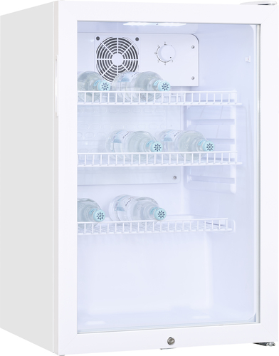 EXQUISIT Getränke-Kühlgerät m.Glastür,118L GKS120-GT-160C weiß