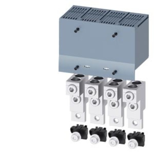 Siemens Dig.Industr. Rundleiteranschlussklemme 2 Kabel 4 Stück Zube 3VA9234-0JJ22
