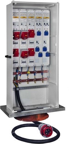 GSAB Elektrotechnik Mobilverteiler mit CEE und Schutzk. 58SmobSy32-1632162S