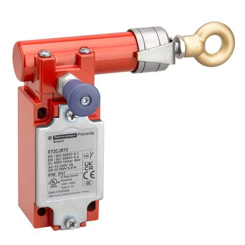 TMSS Germany SEILZUGSCHALTER RECHTS ABGEW,2NC+1NO NPT XY2CJR19H7