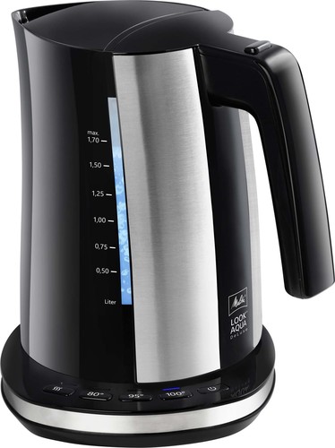 Melitta SDA Wasserkocher Look Aqua II Deluxe 1026-04 sw/eds