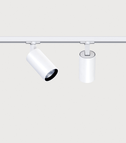 Lightnet LED-Stromschienenstrahler 3000K, silber PC6BSE-930FM-SKG