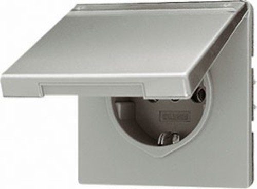 Jung SCHUKO-Steckdose 16A 250V Klappdeckel ES 1520 NAKL