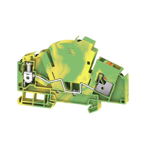 Weidmüller Schutzleiter-Reihenklemme, Hybrid Anschluss, gr HTTB 6 PE DL