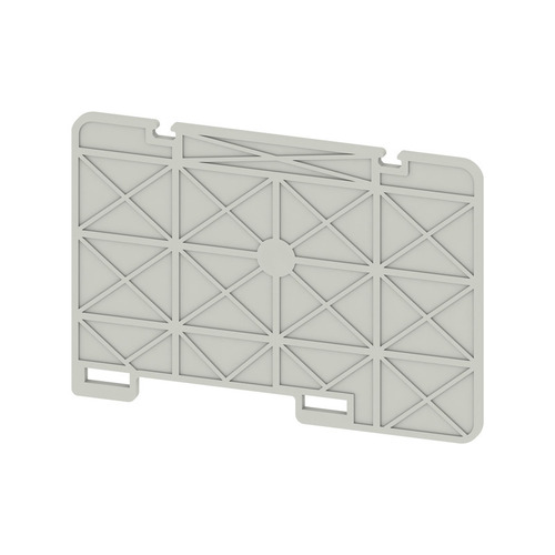 Weidmüller Trennwand (Klemmen), grau, Höhe: 95 mm, Breite: WTW WF10-8/2BZ