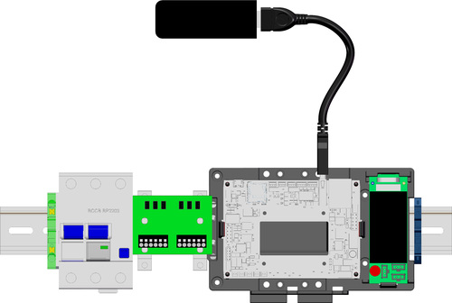 ABL GmbH E-Mobility Externe Steuerzentrale für Master/Slave 1V0002B