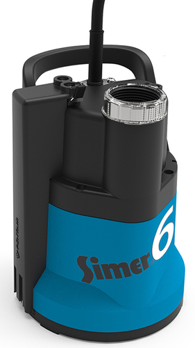 Jung Pumpen Schmutzwasserpumpe SIMER6S 230 V, DT. STECKER OD6601G-06-S