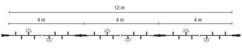 Scharnberger+Hasenbein Ersatzstrang 4m f.LEDStringLite 58549