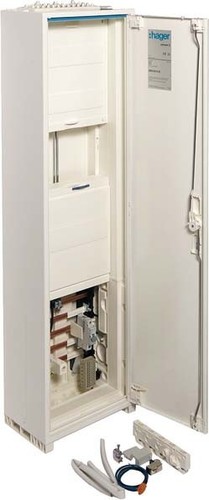 Hager Komplettschrank 1ZP, univ.Z ZB312U1LS
