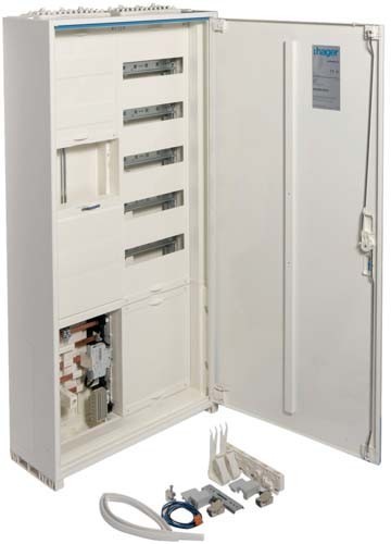 Hager Komplettschrank 1ZP/VF-5rh/APZ,uni.Z ZB322U15LS